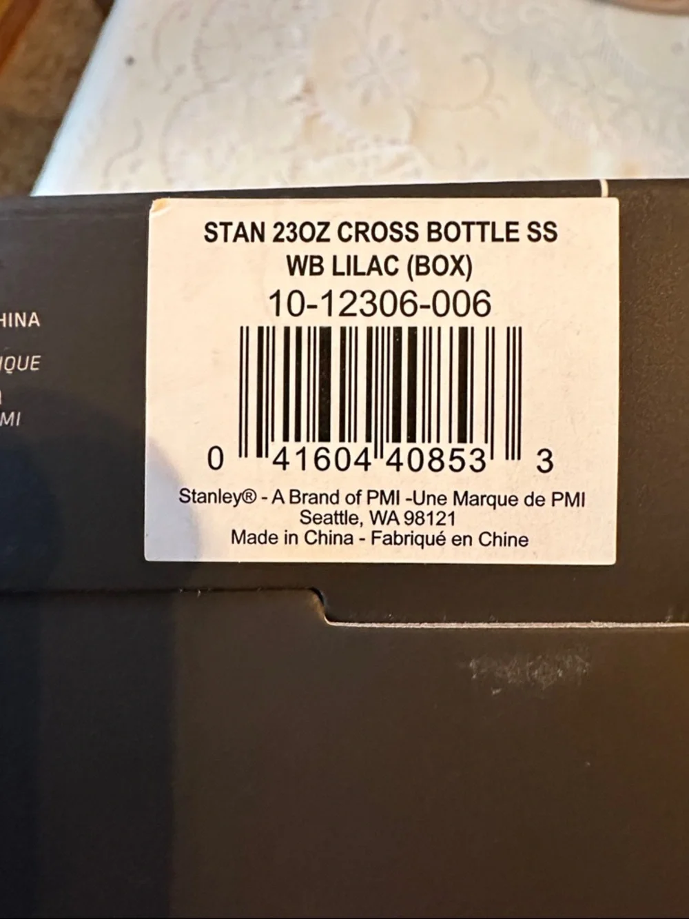 Stanley Lilac Cross Bottle with Carry Strap - Picture 2 of 10
